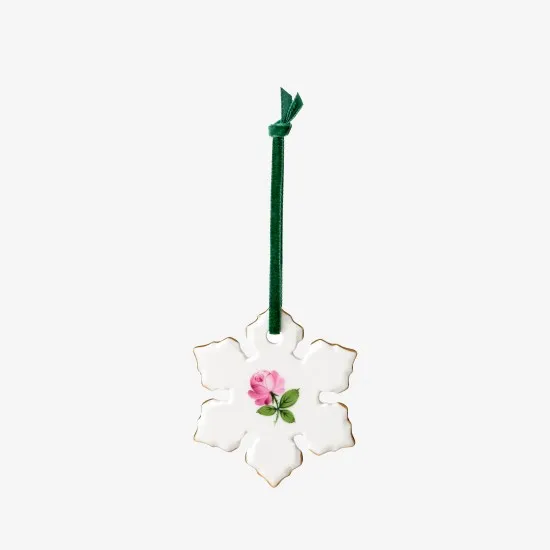 augarten-anh-nger-schneestern-dekor-wiener-rose image 1