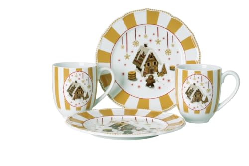 hutschenreuther-christmas-love-beige-set-4-teilig-2x-teller-22-cm-2x-becher-0-40 image 4