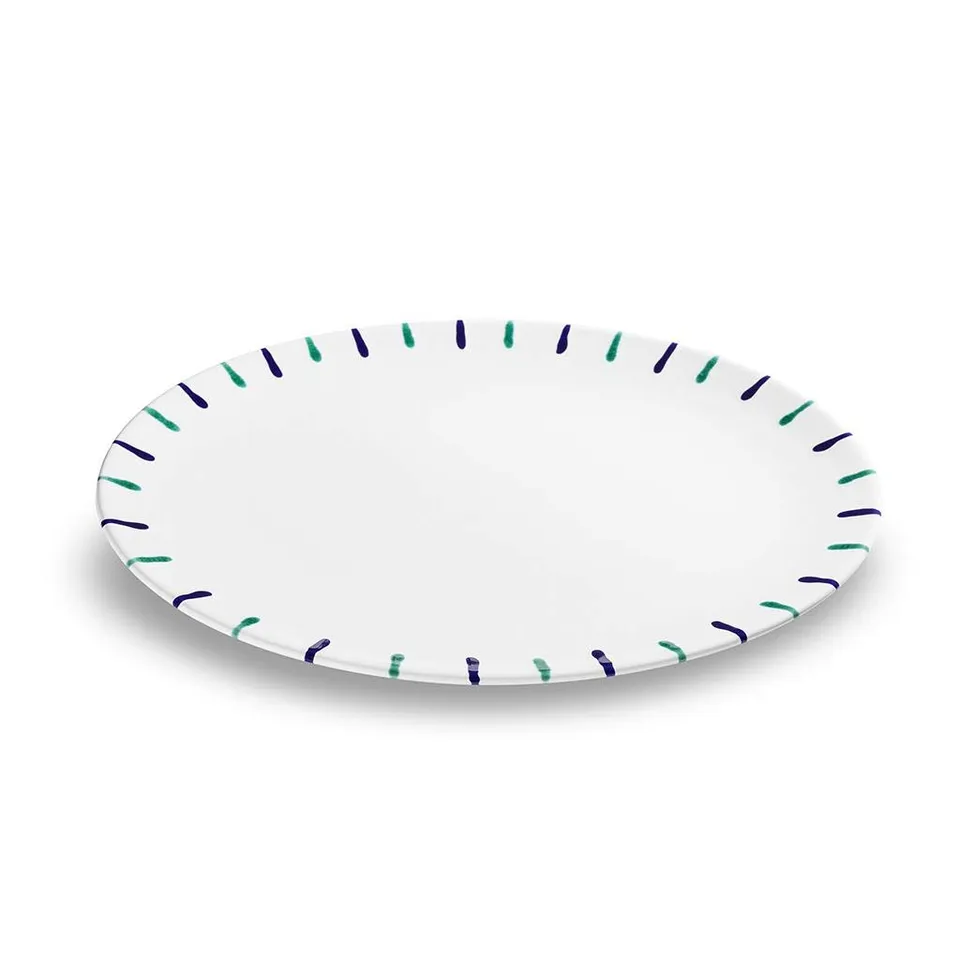 gmundner-keramik-platte-oval-traunsee-33-x-26-cm-handgemacht-in-sterreich image 1