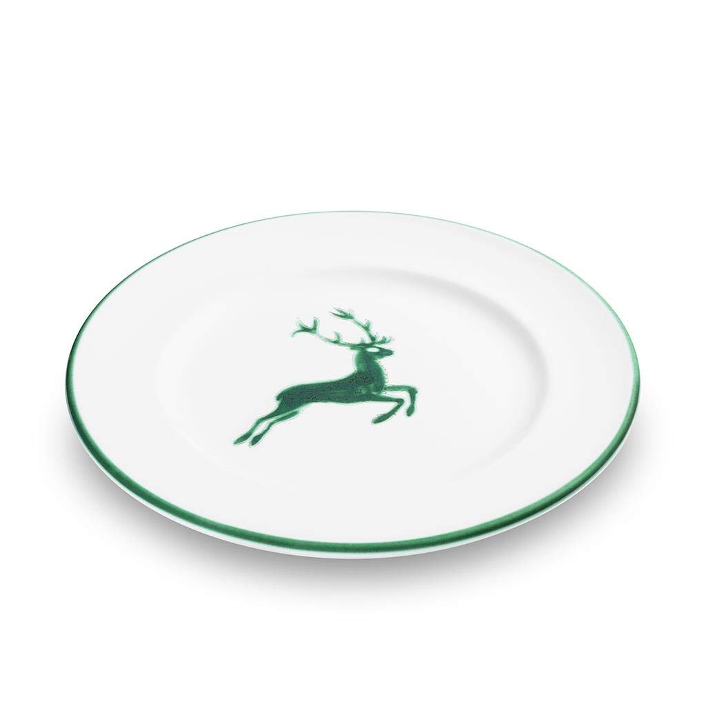 gmundner-keramik-dessertteller-gourmet-22-cm-rubinroter-hirsch image 3