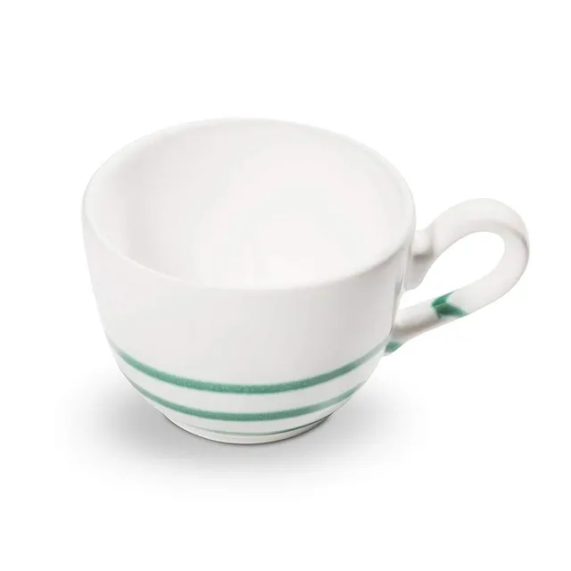 gmundner-keramik-kaffeetasse-glatt-0-19-liter-pur-geflammt-gr-n-handgemacht-in-s image 1