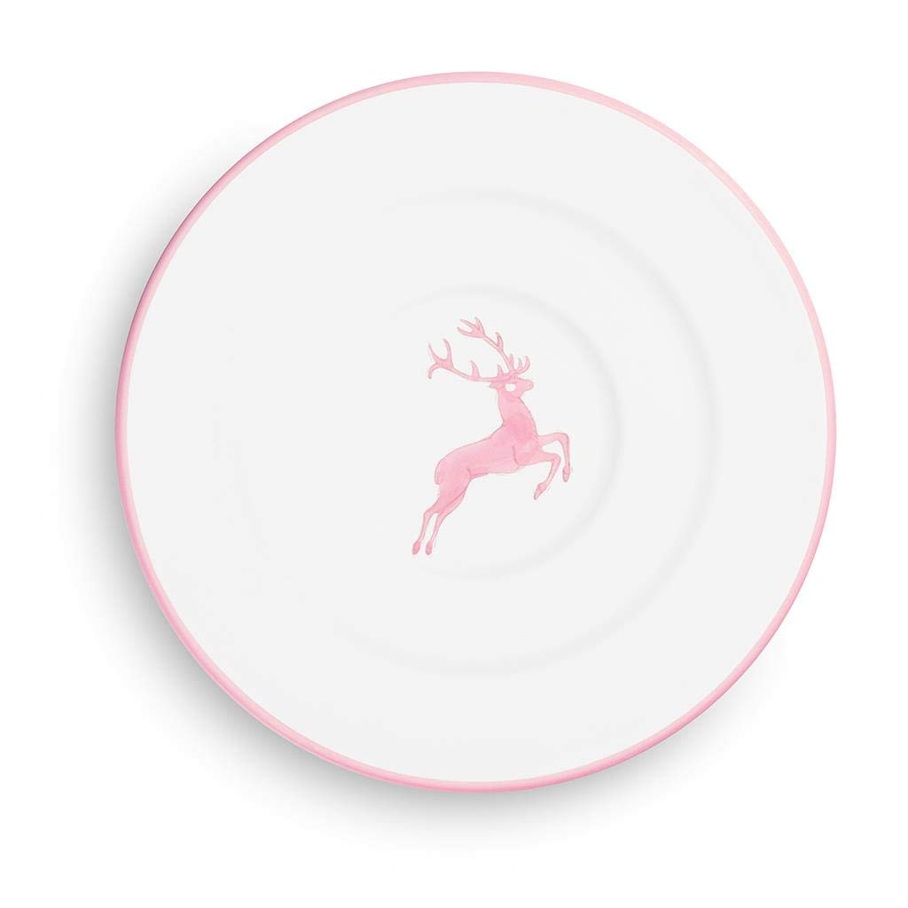 gmundner-keramik-rosa-hirsch-unterteller-kaffee-gourmet-16-cm image 2