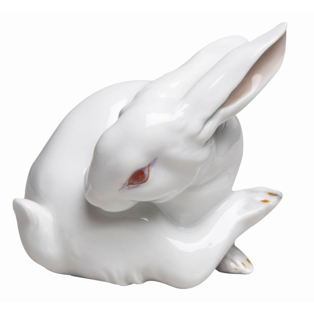 augarten-hase-in-drehung-figur image 1