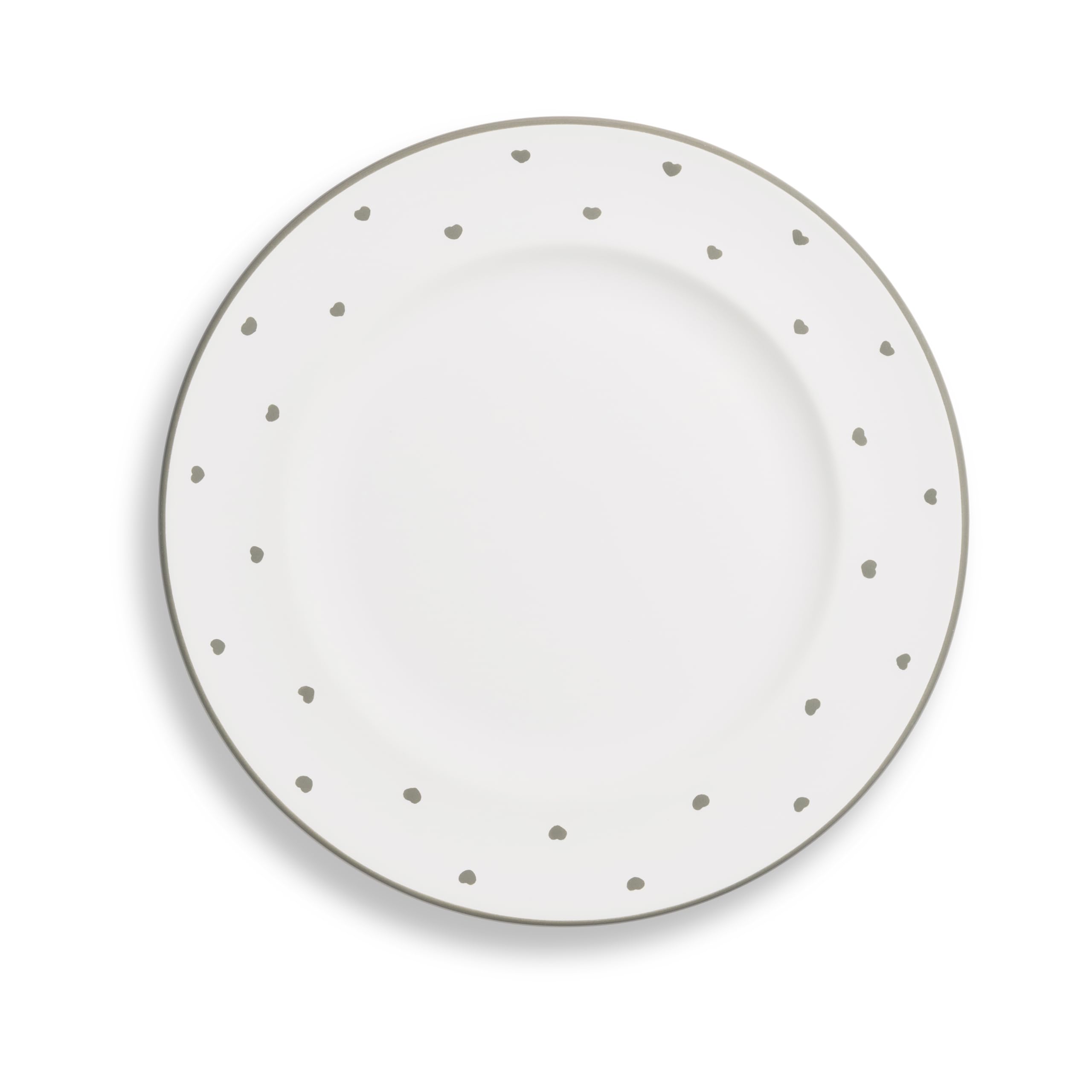 gmundner-keramik-dessertteller-gourmet-herzerl-grau-22-cm-handgemacht-in-sterrei image 2