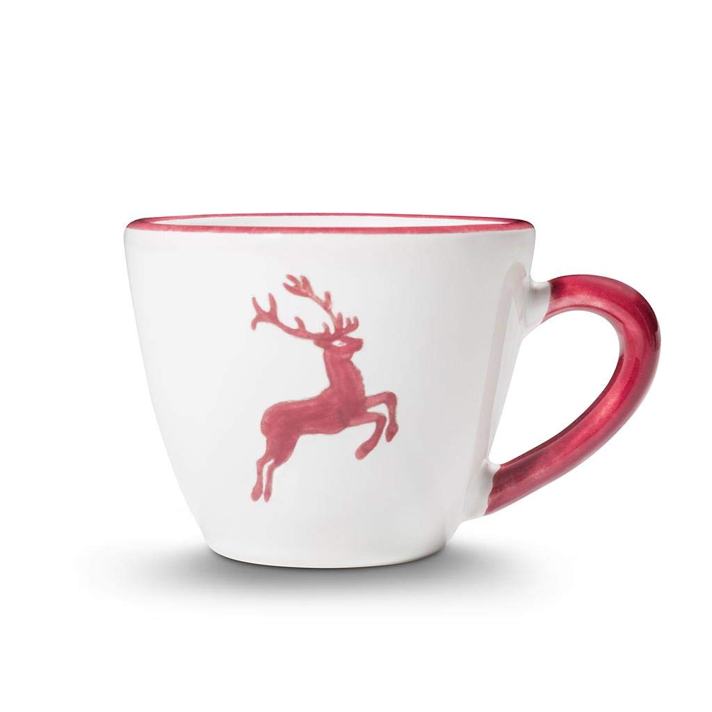 gmundner-keramik-bordeauxroter-hirsch-espressotasse-gourmet-0-06-liter image 2