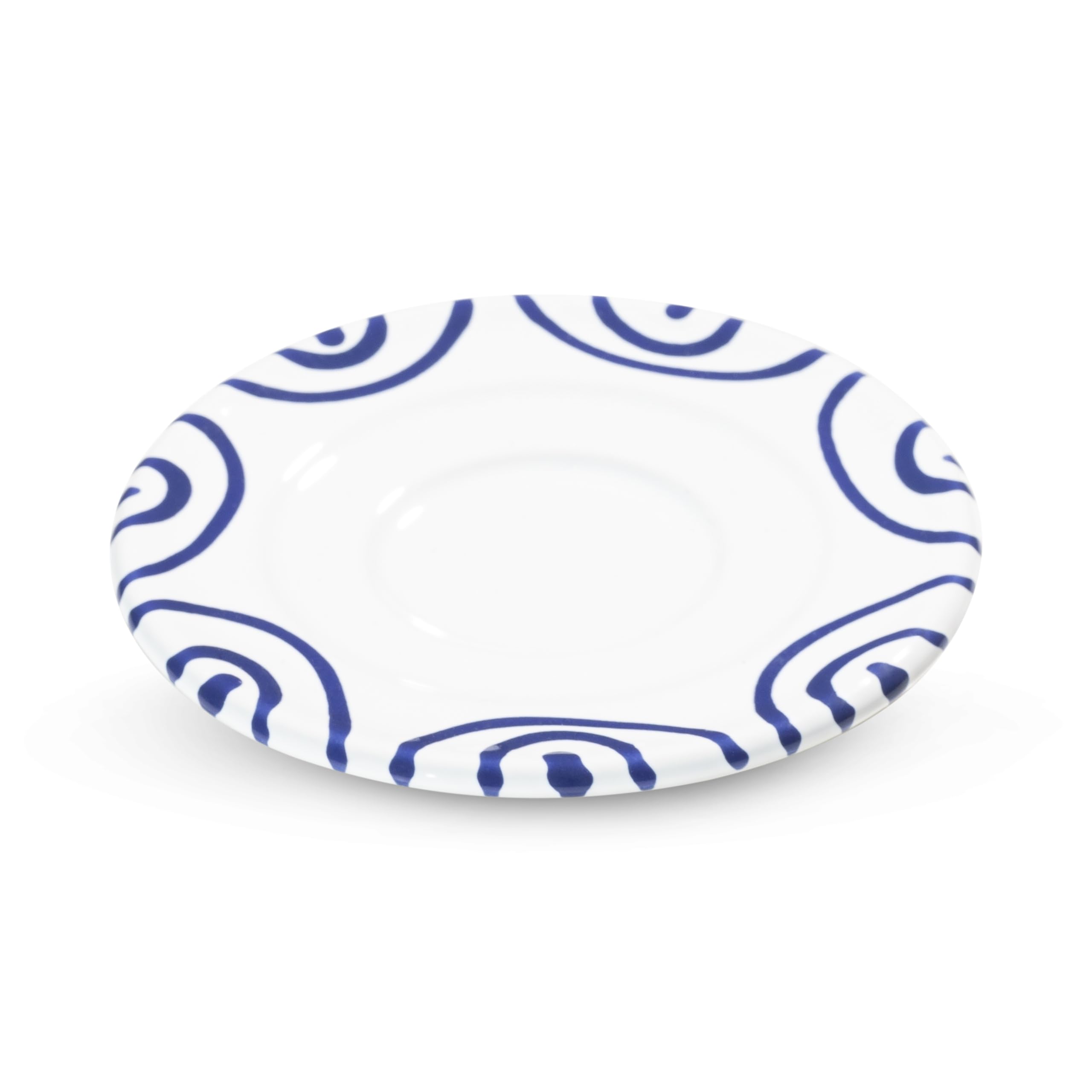 gmundner-keramik-dunkelblaugeflammt-unterteller-espresso-11-cm image 1
