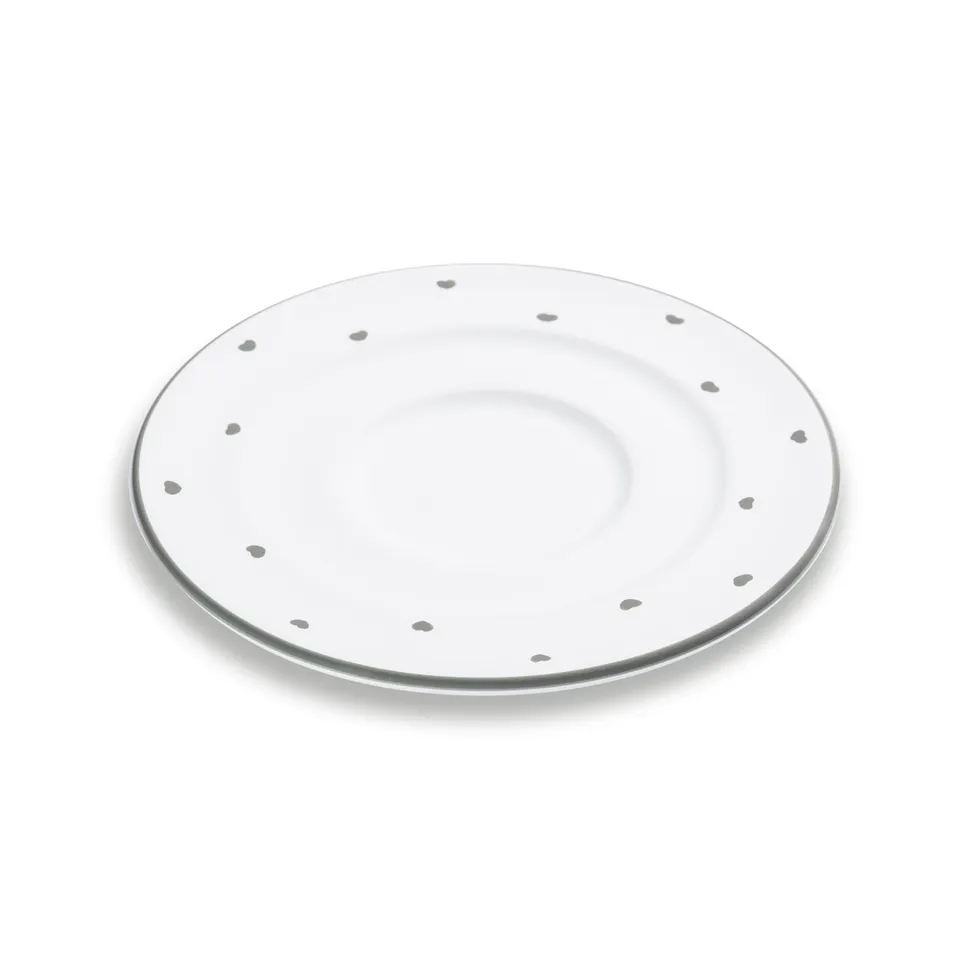 gmundner-keramik-herzerl-grau-unterteller-kaffee-gourmet-16-cm image 1