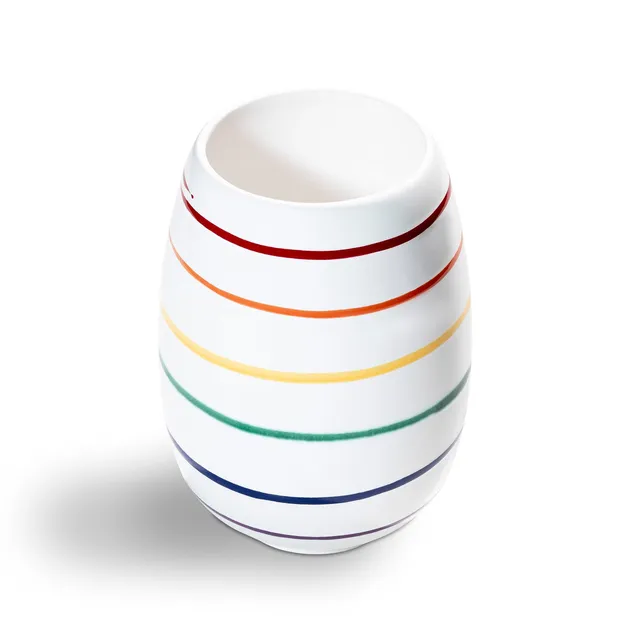 gmundner-keramik-regenbogen-vase-15-cm-handgemacht-in-d6sterreich image 1