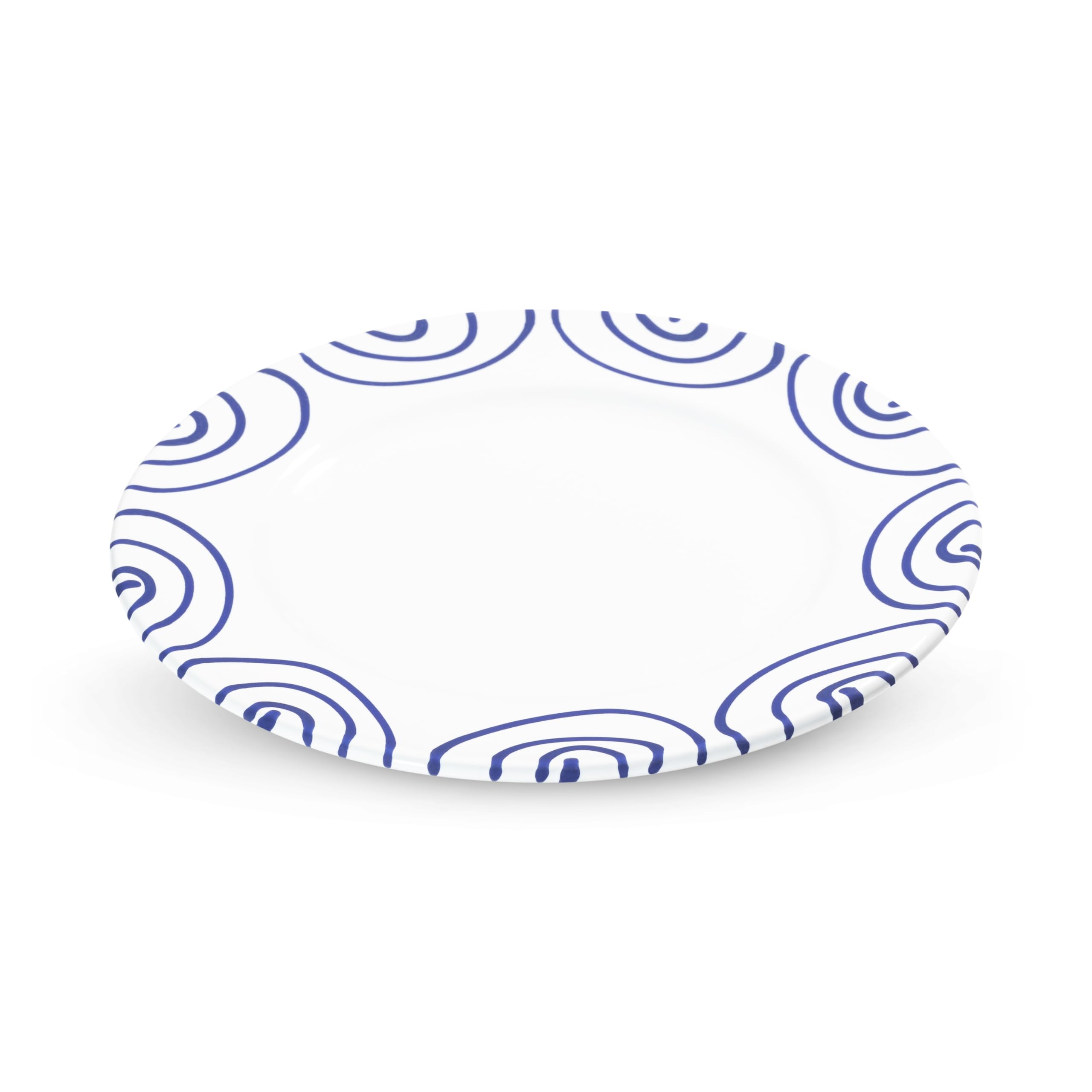 gmundner-keramik-dunkelblaugeflammt-dessertteller-gourmet-22-cm image 1