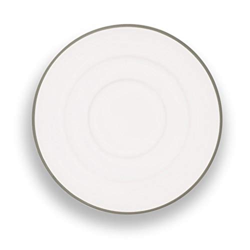 gmundner-keramik-unterteller-espresso-gourmet-grauer-rand-11-cm-durchmesser-hand image 4