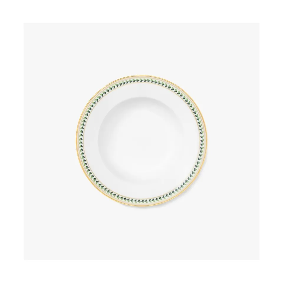augarten-suppenteller-schubert-25-cm-myrtenbl-ttchen-dekor image 1