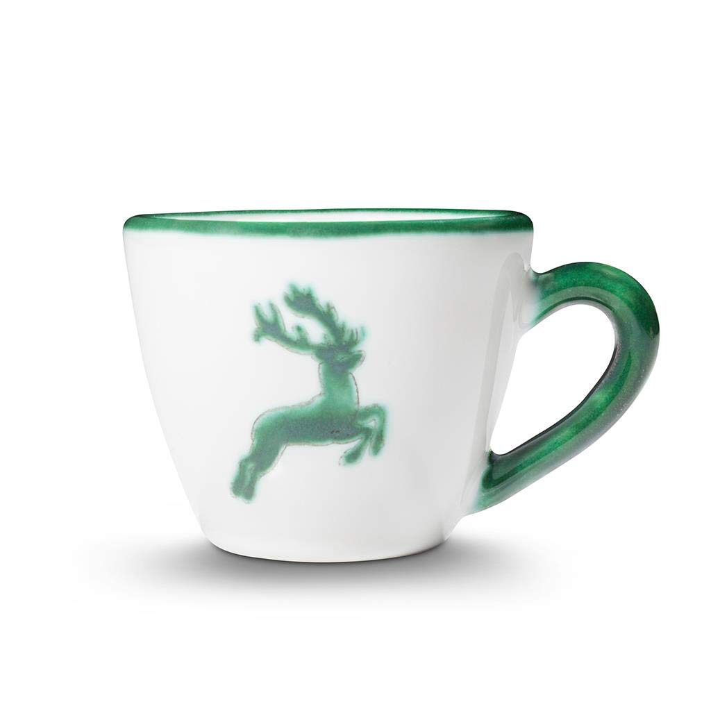 gmundner-keramik-espressotasse-gourmet-0-06-liter-gr-ner-hirsch-handgemacht-in-s image 2