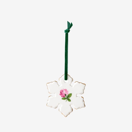 augarten-anh-nger-schneestern-dekor-wiener-rose image 1