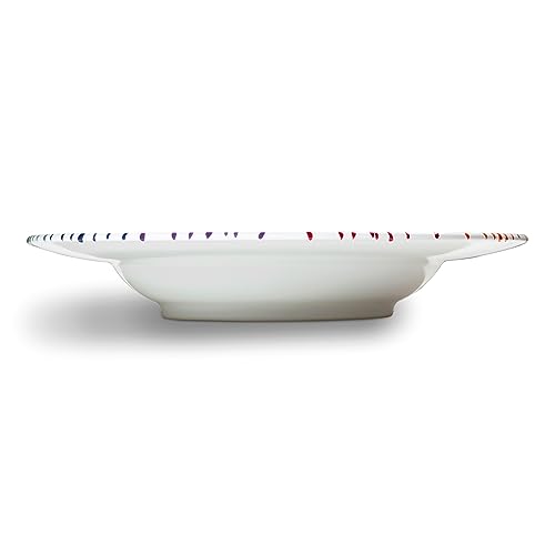 gmundner-keramik-regenbogen-pastateller-gourmet-29-cm-handgemacht image 6
