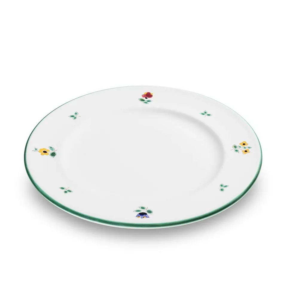 gmundner-keramik-dessertteller-gourmet-22-cm-streublume image 1