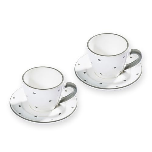 gmundner-keramik-herzerl-grau-espresso-f3cr-2-gourmet-geschirrset-4-teilig image 4