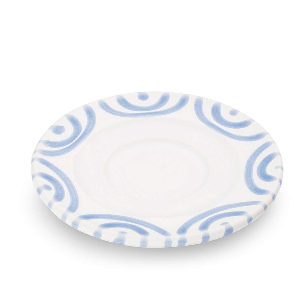 gmundner-keramik-unterteller-espresso-gourmet-blaugeflammt-11-cm-handgemacht-in- image 1
