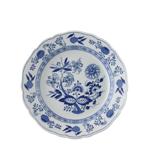 hutschenreuther-blau-zwiebelmuster-speiseteller-mit-fahne-25-cm-porzellan image 3