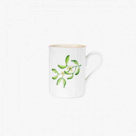 augarten-fr-hst-cksbecher-xl-weihnachtsdekor-mit-mistelzweigen image 1