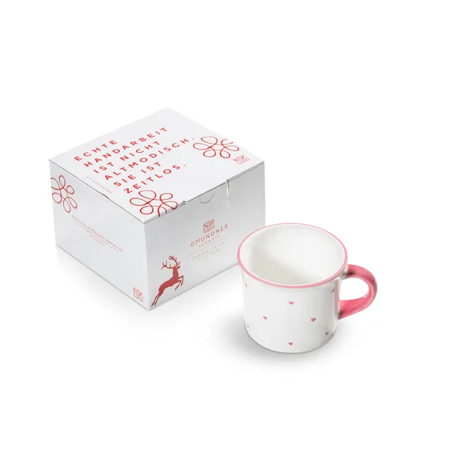 gmundner-keramik-herzerl-rosa-kaffeeh3ce4ferl-glatt-0-24-liter-im-geschenkkarton image 1