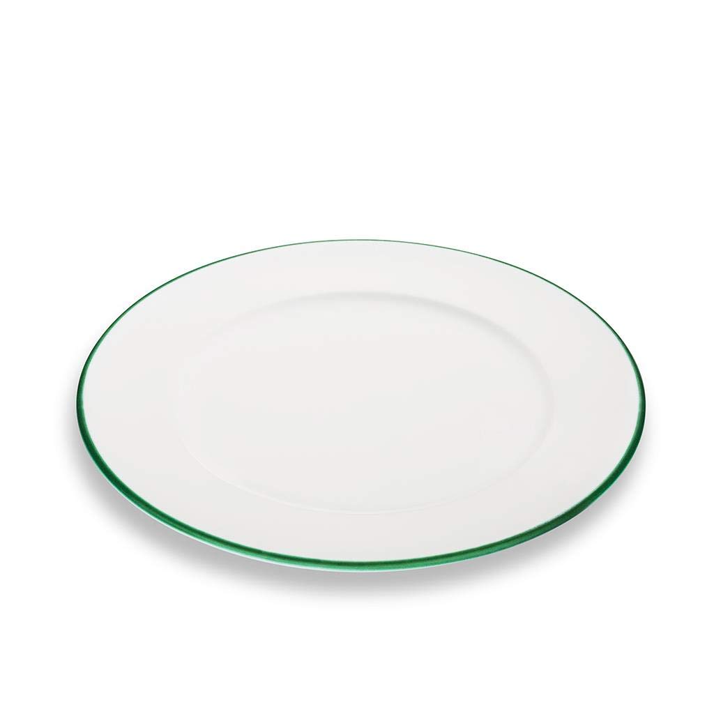 gmundner-keramik-speiseteller-gourmet-29-cm-gr-ner-rand image 1
