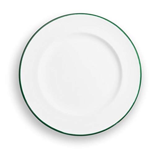 gmundner-keramik-dessertteller-gourmet-22-cm-dekor-gr-ner-rand-handgemacht-in-st image 4