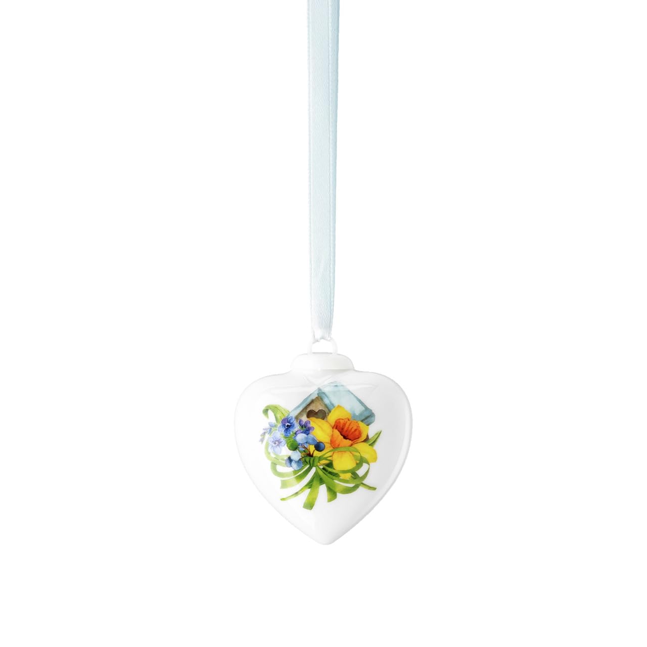 hutschenreuther-sammeledition-ostern-2025-mini-herz-porzellananh-nger-narzisse-o image 1