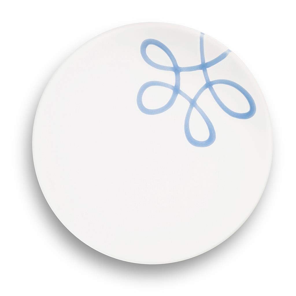 gmundner-keramik-unterteller-kaffee-cup-pur-geflammt-blau-15-cm image 2