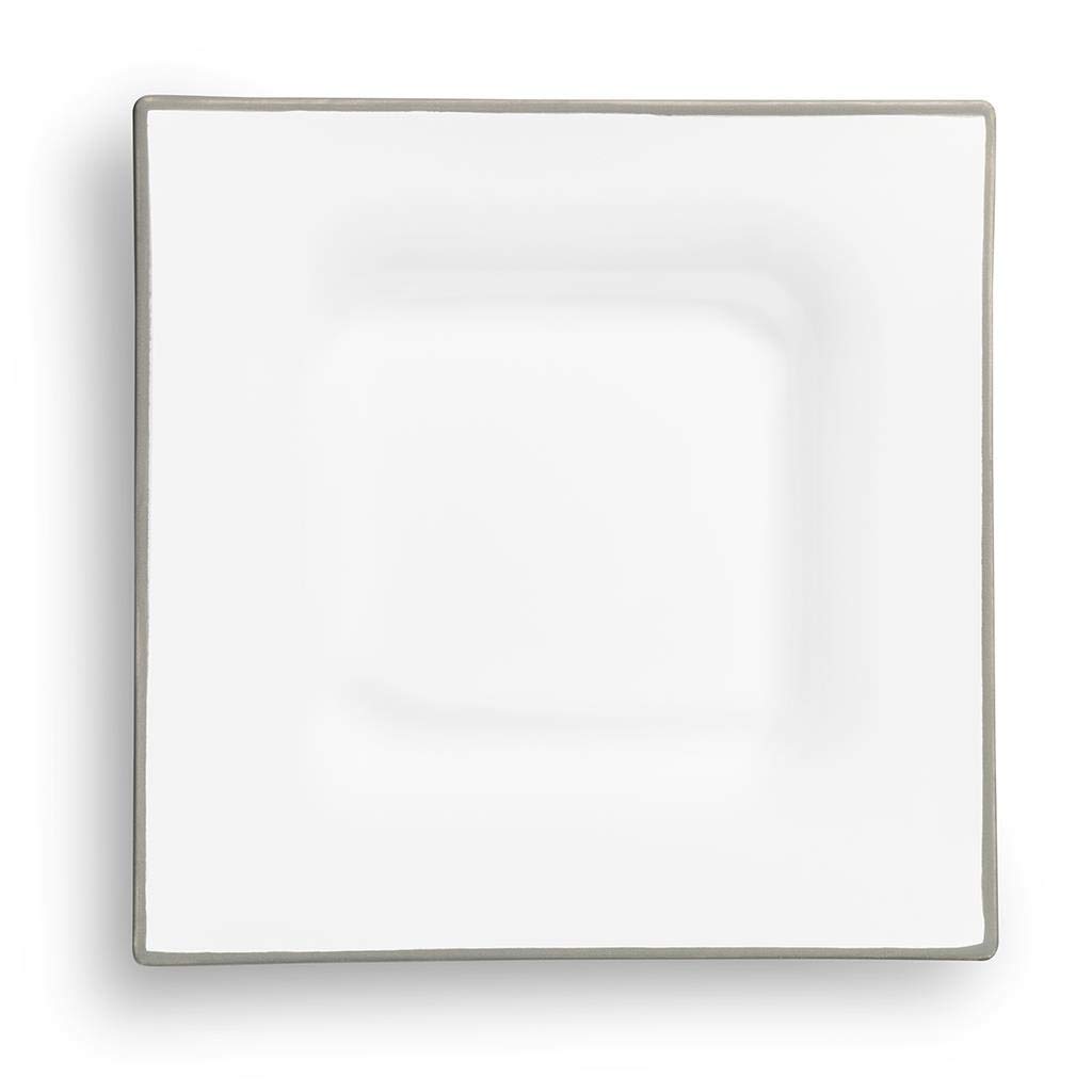 gmundner-keramik-suppenteller-grauer-rand-20-cm-handgemacht-in-sterreich-2 image 2