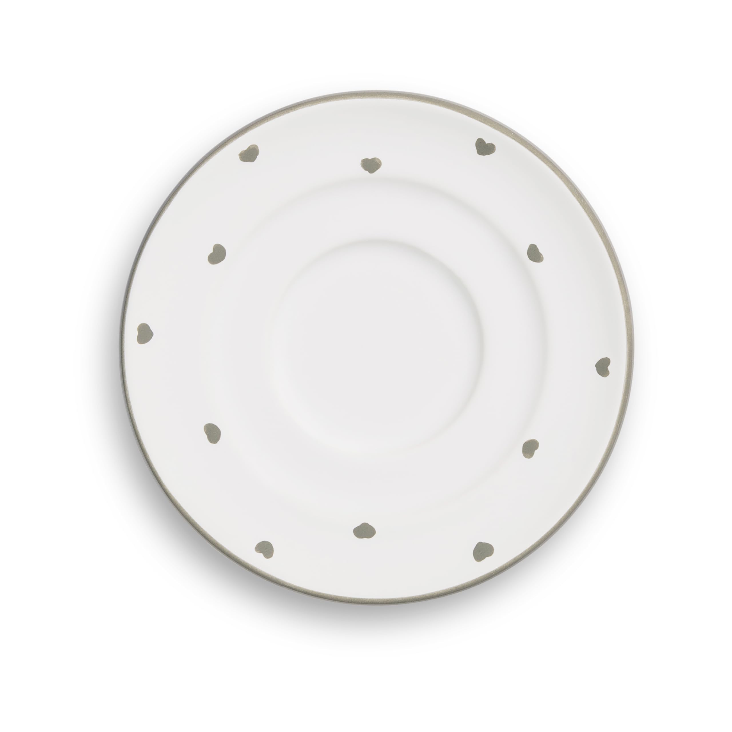 gmundner-keramik-herzerl-grau-unterteller-espresso-11-cm image 2