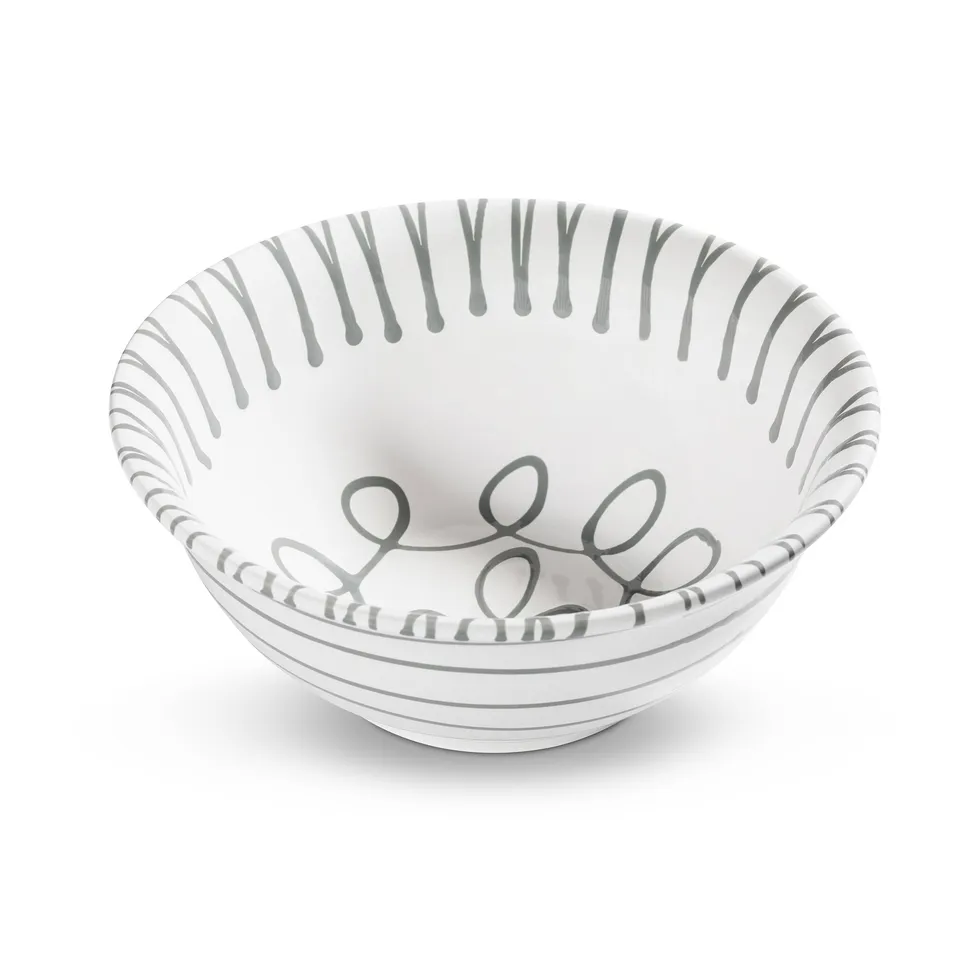 gmundner-keramik-salatsch-ssel-26-cm-graugeflammt-handgemacht-in-sterreich image 1