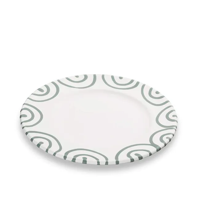 gmundner-keramik-dessertteller-gourmet-graugeflammt-18-cm-handgemacht-in-sterrei image 1