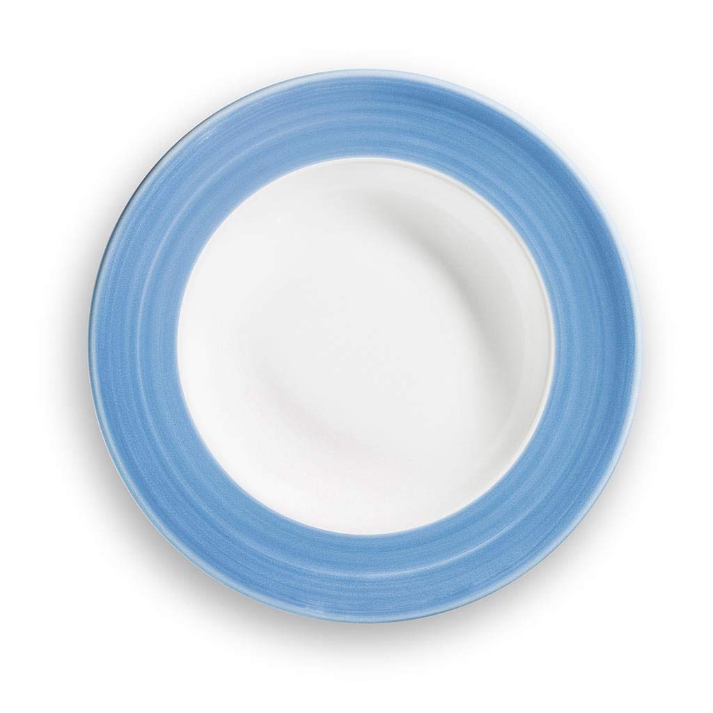 gmundner-keramik-gourmet-suppenteller-24-cm-variation-blau image 2