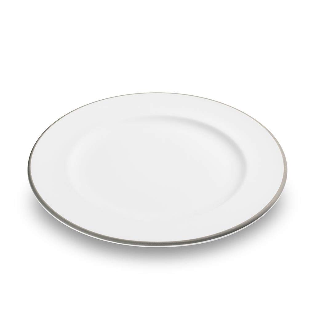 gmundner-keramik-dessertteller-gourmet-22-cm-grauer-rand-handgemacht-in-sterreic image 1