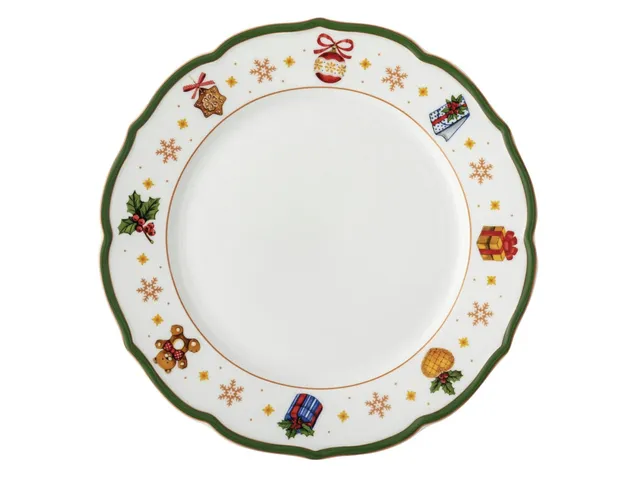 hutschenreuther-happy-wintertime-teller-flach-27-cm-porzellan-mehrfarbig image 1