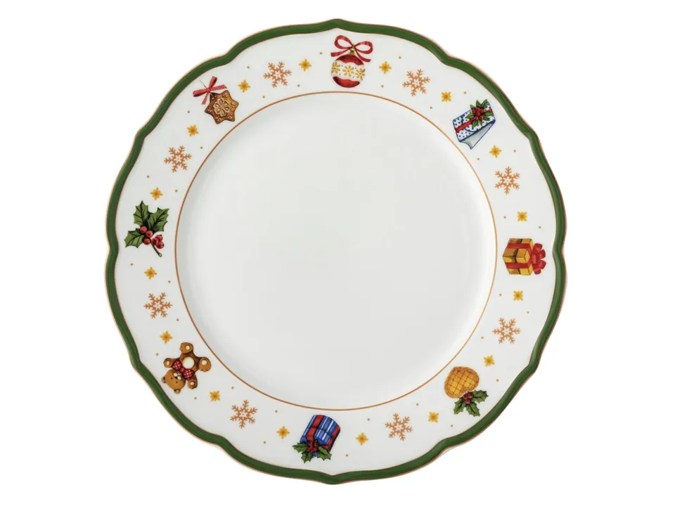 hutschenreuther-happy-wintertime-teller-flach-27-cm-porzellan-mehrfarbig image 1