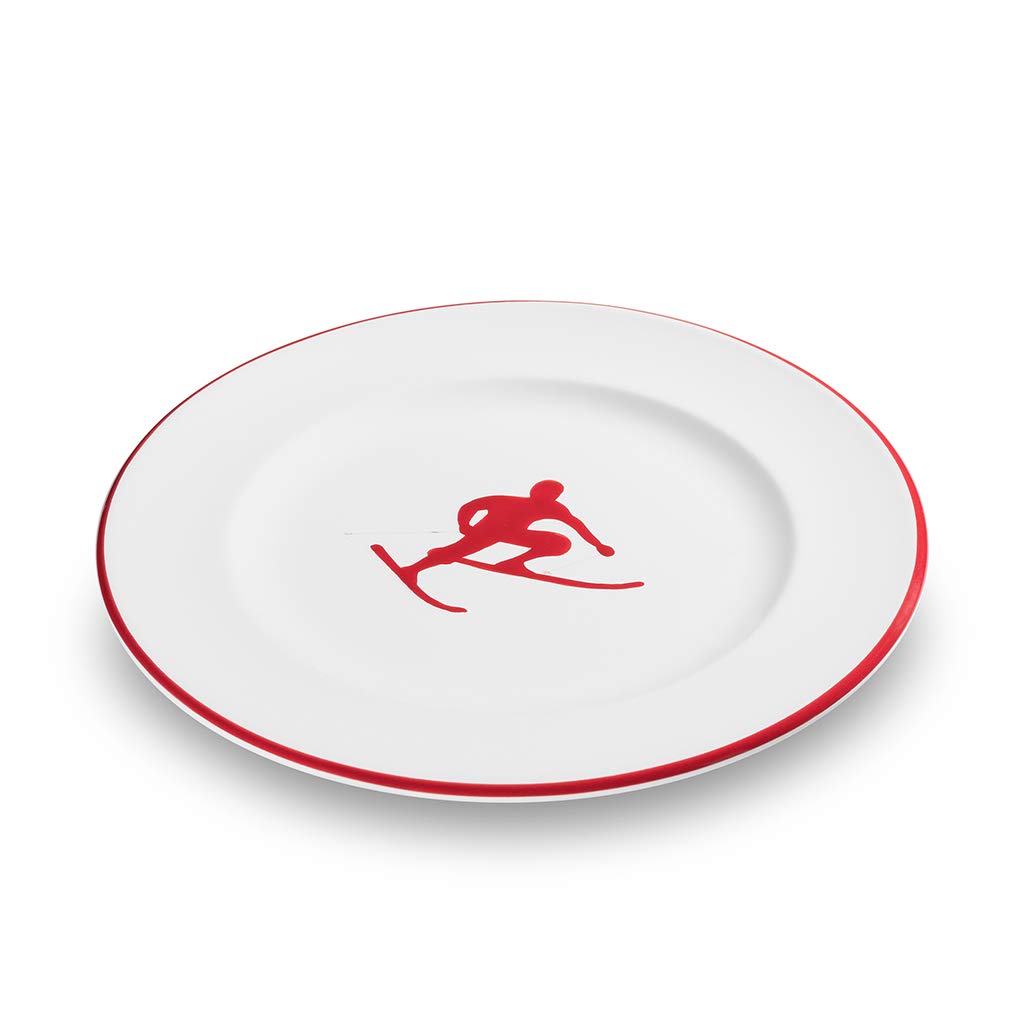 gmundner-keramik-dessertteller-gourmet-rubinroter-toni-22-cm-handgemacht-in-ster image 1