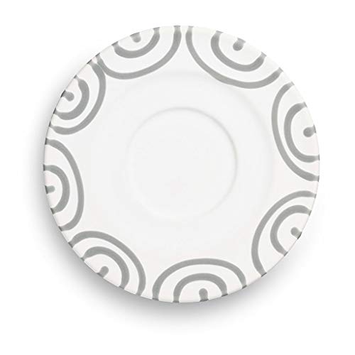 gmundner-keramik-unterteller-cappuccino-gourmet-14-cm-graugeflammt image 4