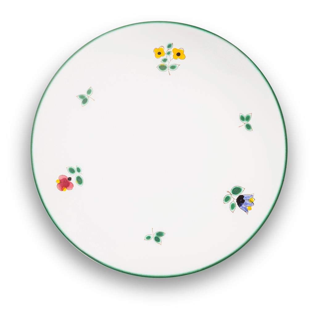 gmundner-keramik-unterteller-kaffee-cup-15-cm-streublume-handgemacht image 2