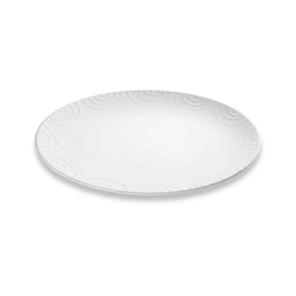 gmundner-keramik-platte-oval-33-x-26-cm-wei-9eflammt image 1