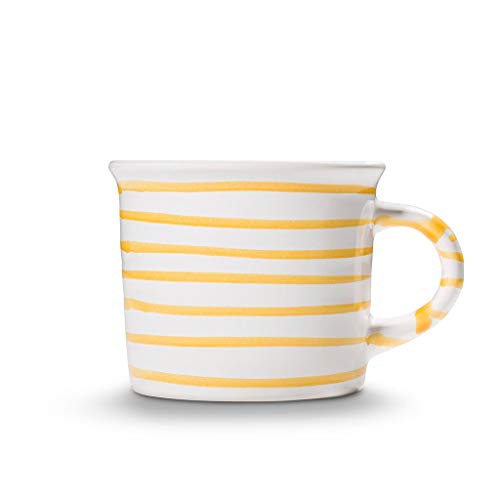 gmundner-keramik-kaffeeh-ferl-glatt-0-24-liter-gelbgeflammt-handgemacht-in-sterr image 6