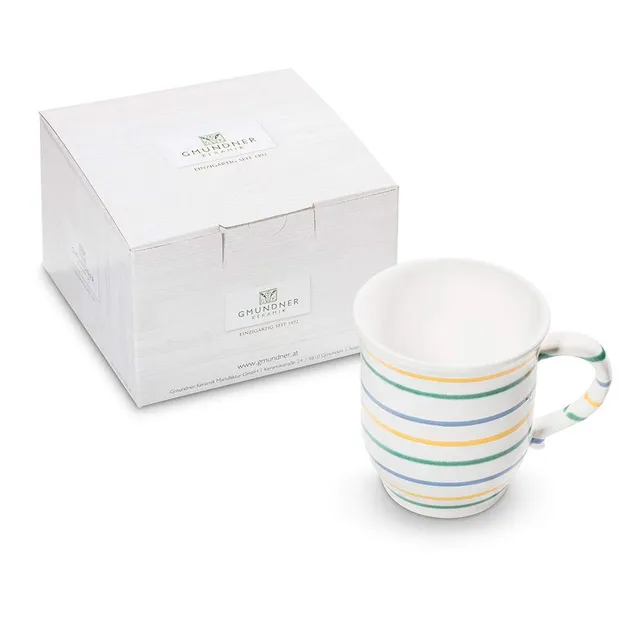 gmundner-keramik-schokotasse-0-3-liter-buntgeflammt image 1