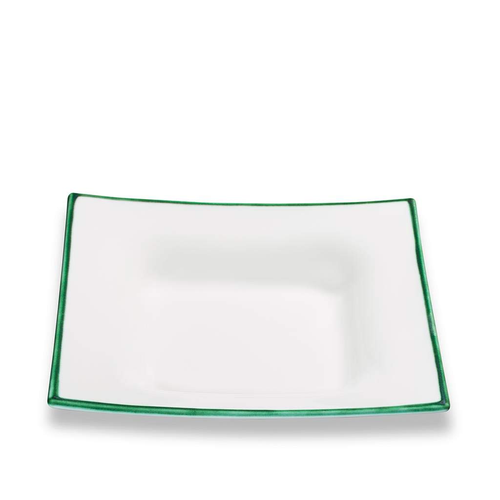 gmundner-keramik-suppenteller-20-cm-gr-ner-rand image 1