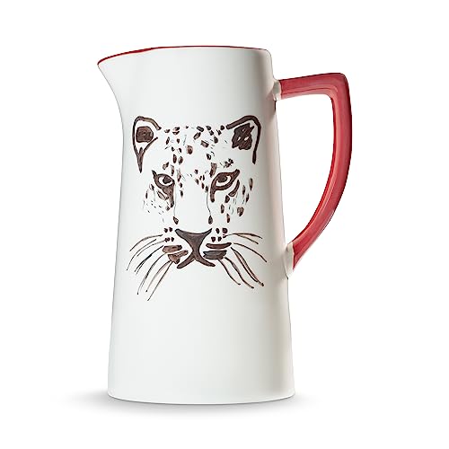 gmundner-keramik-leopard-wasserkrug-1-2-liter-handgemacht-in-d6sterreich image 4