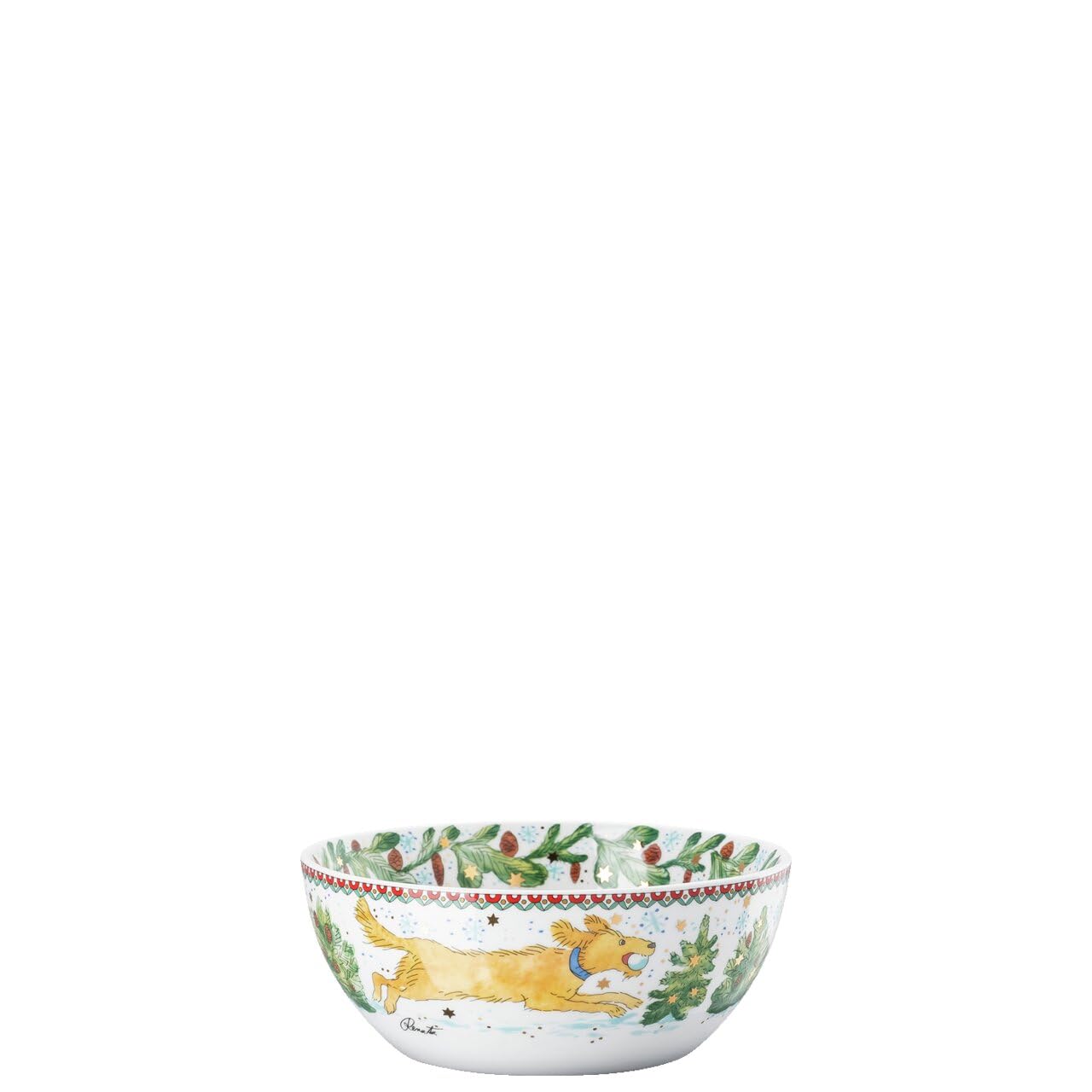hutschenreuther-sammelkollektion-2025-weihnachtsspiele-m-slischale-15-cm-0-5-l-r image 2