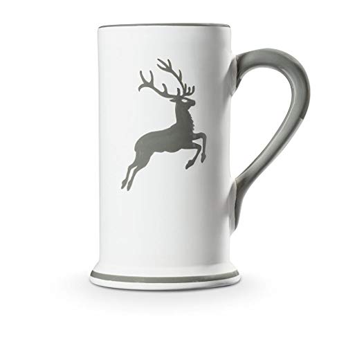 gmundner-keramik-grauer-hirsch-bierkrug-0-5-liter-handgemacht-in-sterreich image 5