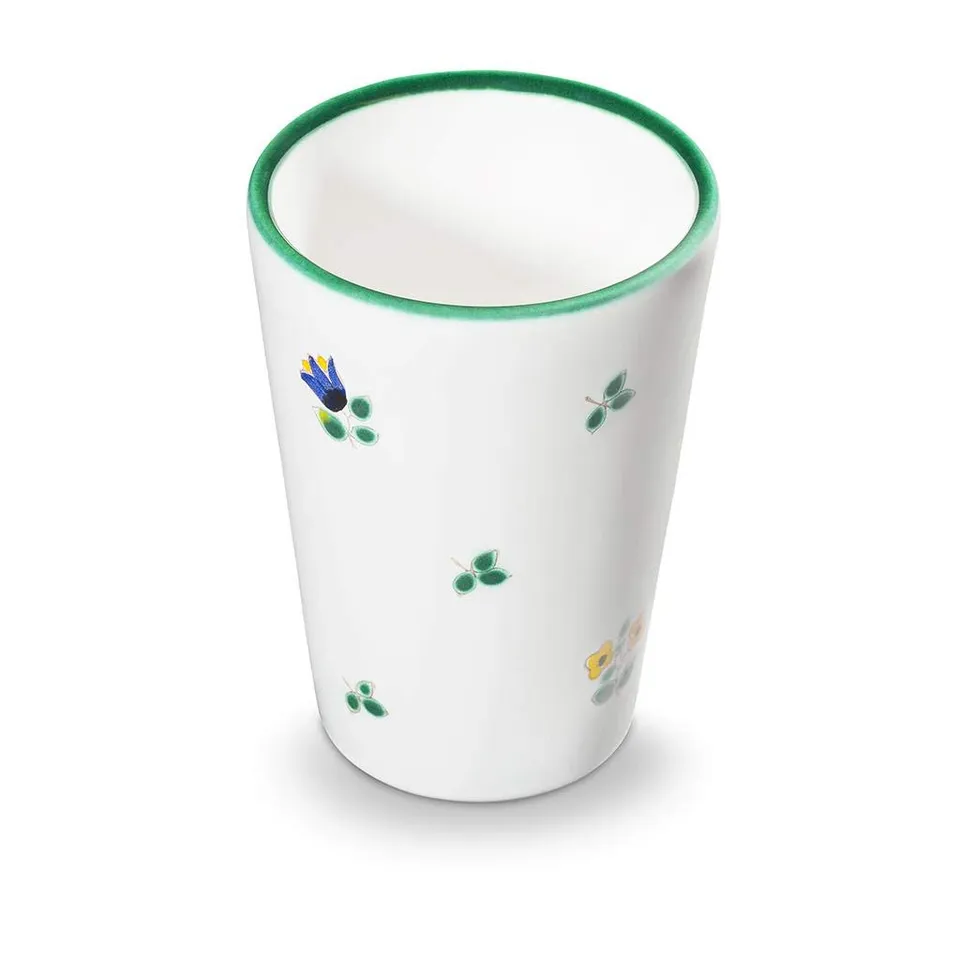 gmundner-keramik-trinkbecher-0-28-liter-streublumen image 1
