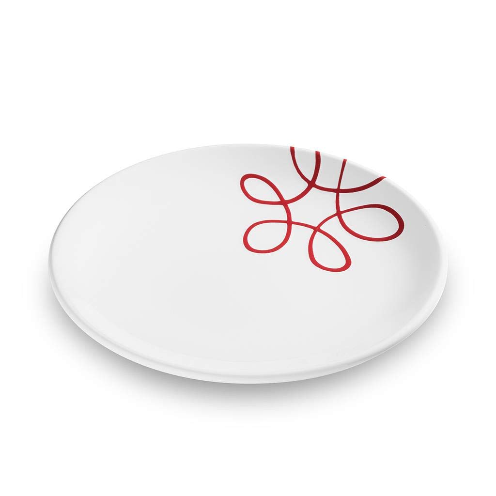 gmundner-keramik-dessertteller-cup-20-cm-pur-geflammt-rot-handgemacht-in-sterrei image 1