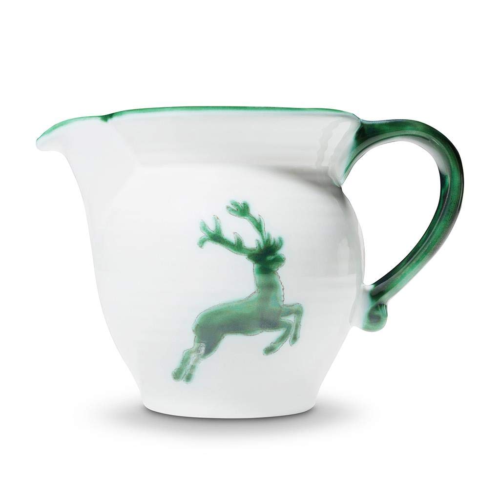gmundner-keramik-milchgie-er-glatt-0-3-liter-gr-ner-hirsch image 2