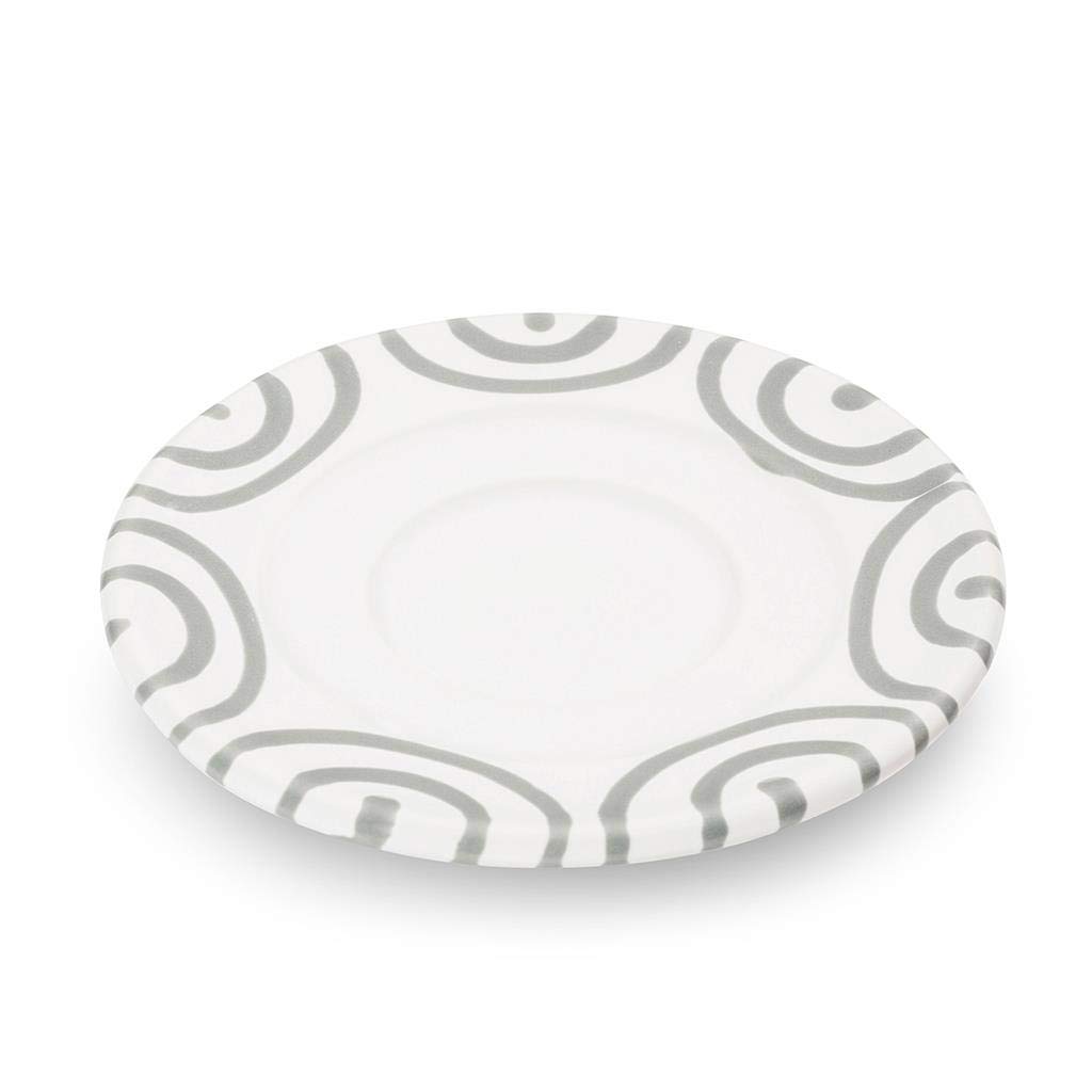 gmundner-keramik-unterteller-espresso-gourmet-graugeflammt-11-cm-handgemacht-in- image 1